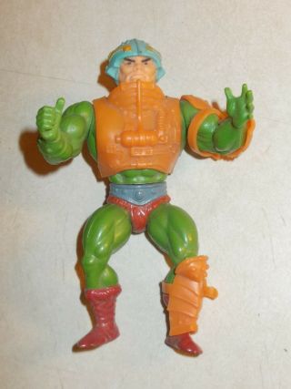 Vintage Motu Man At Arms He - Man Figure Near Complete 1981 Mattel