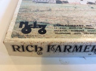 Vintage 1978 Rich Farmer Poor Farmer Board Game 2
