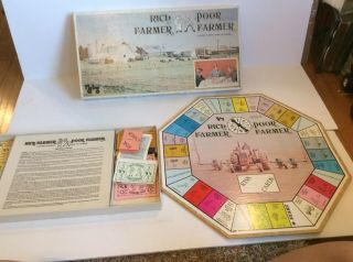 Vintage 1978 Rich Farmer Poor Farmer Board Game 3