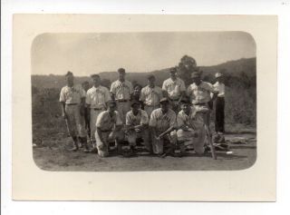 Vtg 1930s Baseball Team Group Photo Uniforms Local College Trafford Pittsburgh
