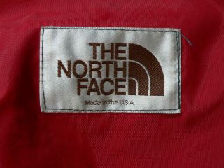 Vtg 70s 80s The North Face Sleeping Bag - Stuff Sack Only Brown Tag Usa Made