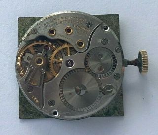 Vintage 1951 Longines Hand Winding Mens Watch Movement,  Cal.  22l