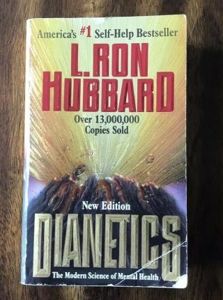 Dianetics By L.  Ron Hubbard (paperback) Vintage