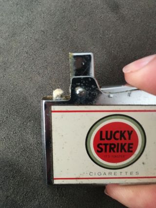 Vintage Lucky Strike Cigarette Lighter Continental Japan 