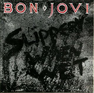 Bon Jovi - Slippery When Wet Cd 1986 Remaster Richie Sambora Jersey Rock Vtg