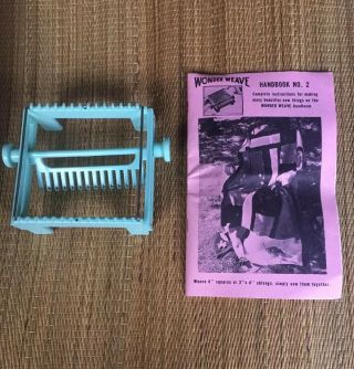 Vintage Wonder Weave Hand Loom (only) And Handbook No.  2