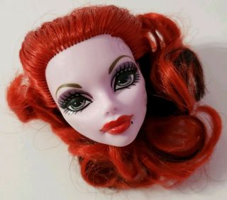 Monster High Doll Dance Class Operetta Purple Head Only For Replacement Or Ooak