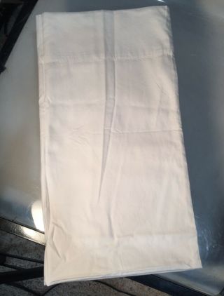 Vintage White King Size Pillowcase 100 Cotton
