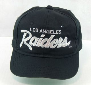 Vintage Los Angeles Raiders Cap Team Nfl Youth Sports Specialties Snap Back