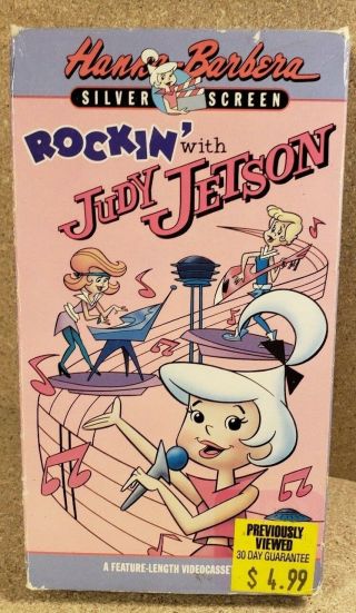 Rockin With Judy Jetson (vhs,  1989) The Jetsons Retro Vintage Cartoons