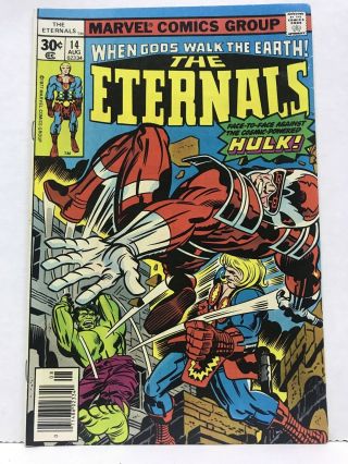 The Eternals 14 August 1977 Marvel Vintage First Appearance Cosmic Robot Hulk
