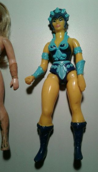 Vintage Evil Lyn Teela She Ra Figures MOTU 1980’s He - Man Masters Of the Universe 3