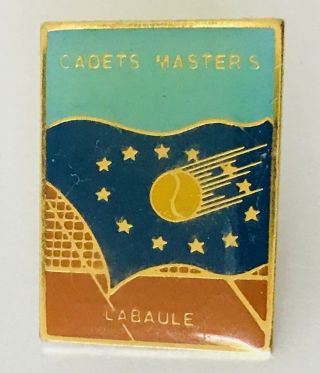 Cadets Masters Labaule Tennis Europe Advertising Pin Badge Vintage (c19)