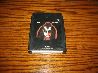 Vintage Kiss - Gene Simmons 8 Track Tape Cartridge 1978 Shape