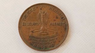 Vintage 1930 Shriners Masonic Canada Toronto Peace Memorial Medal Coin Token 143