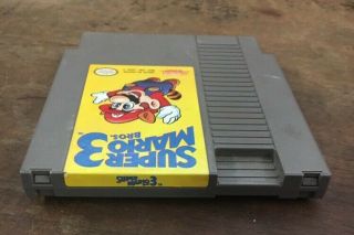 Vintage ‘Super Mario Bros.  3’ Nintendo Entertainment System Cartridge 2
