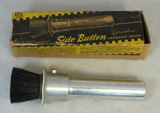 Nos Vintage Diagraph - Bradley Side Button Streamliner Stencil Ink Fountain Brush