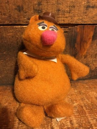 Vintage Jim Henson Fozzie Bear Muppet Fisher Price Collectible 865