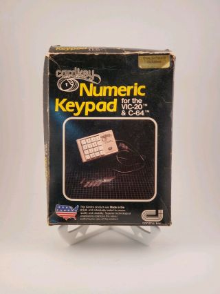 Vintage Cardco Cardkey Numeric Keypad Commodore C64 2