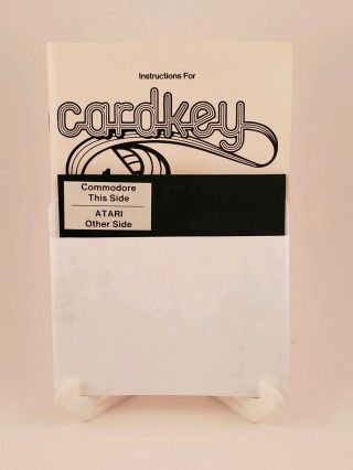 Vintage Cardco Cardkey Numeric Keypad Commodore C64 4
