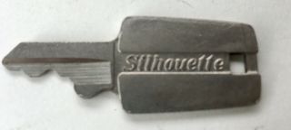 Vintage Samsonite Bros Inc Silhouette Luggage Key Only One Key 69 Usa