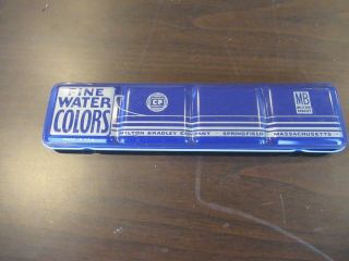 Vintage Milton Bradley Fine Water Colors Usa Made