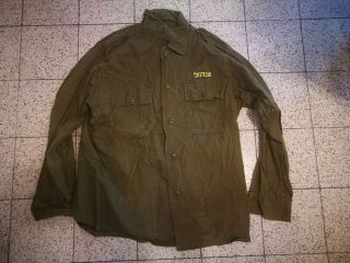Vintage Idf Israel Army Golani Field Uniform Shirt Size Xl,  Gift
