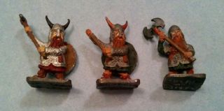 Vintage 25mm Heritage Custom Cast Dwarves