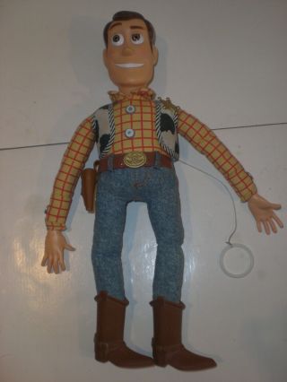 Vintage Toy Story Woody Pull String Talking 15 " Doll Disney /pixar — Not