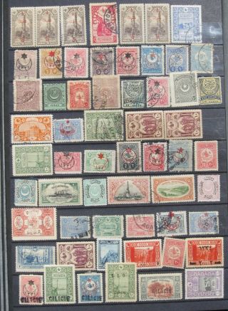 732 - 19 59 Mnh (few) /unused Hinged (few) /used Vintage Turkey Stamps