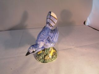 Vintage Stangl Pottery Birds Blue Jay Figurine 3276s