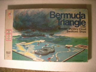 Bermuda Triangle 1976 Vintage Board Game Milton Bradley Made In Usa