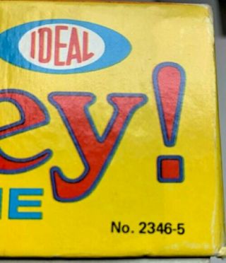 TWO VINTAGE GAMES BY IDEAL: TIP - IT & HANG ON HARVEY – 1960s 3