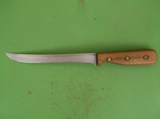 Vintage Chicago Cutlery 66s Carving/slicing Knife.  8 " Stainless Blade.