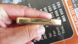 vintage crown gas lighter_ (PARTS - NOT.  RESTORE)) 4