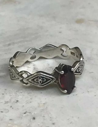 Sterling Silver 925 Vintage Top Quality Signed Avon Womans Ring