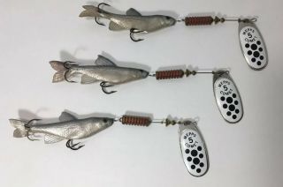 Vintage Mepps 5 Comet Spinner Minnow Fishing Lure Made In France