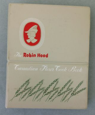Vintage Robin Hood Canadian Flour Cook Book Binder Of Recipes