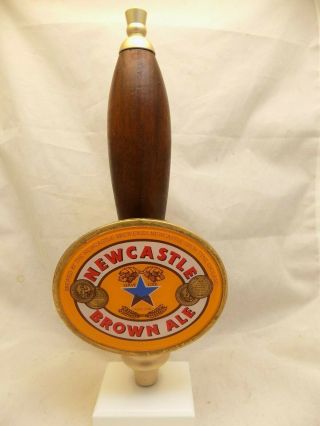 Vintage Newcastle Brown Ale Beer Tap Handle 12 "