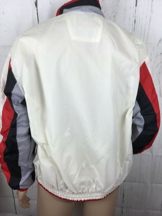 Vintage Cincinnati REDS Jacket Windbreaker STARTER Retro 90s Spell Out Men Sz L 3