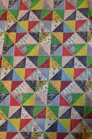 Vintage Cheater Quilt Fabric