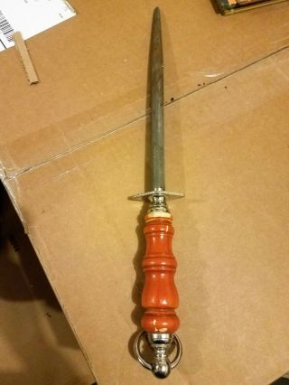 Vintage F Dick Made In Germany Arrow Symbol Knife Sharpening Steel