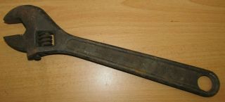 Vintage Crescent Tool Co.  12 Inch Adjustable Spanner Wrench Made In Usa