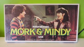 Vintage Parker Brothers Mork And Mindy Tv Show Board Game 1979 172 Complete