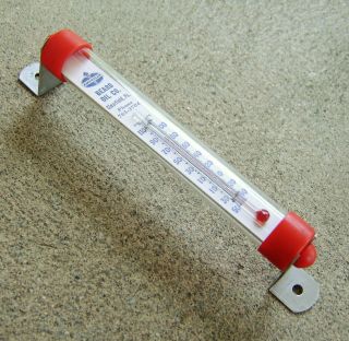 Vintage American Oil Co.  Glass Thermometer Beard Oil Co.  Clearfield,  Pa
