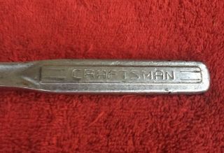 VINTAGE CRAFTSMAN - V - SERIES 1/2 INCH DRIVE RATCHET NO.  44975 WITH QUICK RELEASE 2