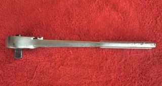 VINTAGE CRAFTSMAN - V - SERIES 1/2 INCH DRIVE RATCHET NO.  44975 WITH QUICK RELEASE 4