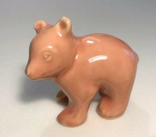 Shawnee Pottery Bear Figure Figurine Mini Miniature Vintage