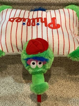 Vintage Philadelphia Phillies MLB Phillie Phanatic Pillow Pet Plush Stuffed Toy 2