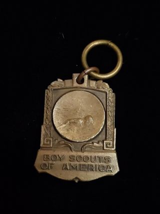 Vintage Sterling Silver Boy Scouts Of America Pendent